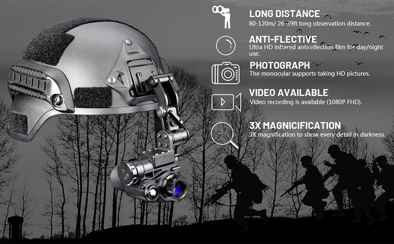 Enhancing Night Vision Capabilities with Helmet Mounted Devices